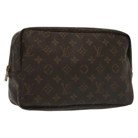 LOUIS VUITTON Monogram Trousse Toilette 28 Clutch Bag - Picture 1 of 15